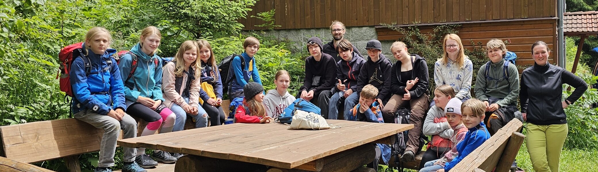 Kinderkletterwochenende Gruppenbild | © Frank Höfner