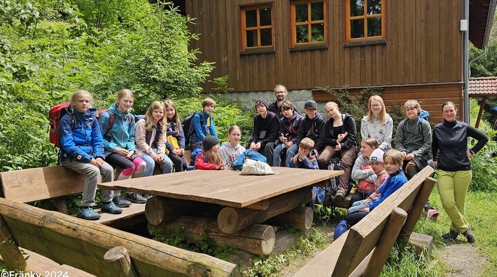 Kinderkletterwochenende Gruppenbild | © Frank Höfner